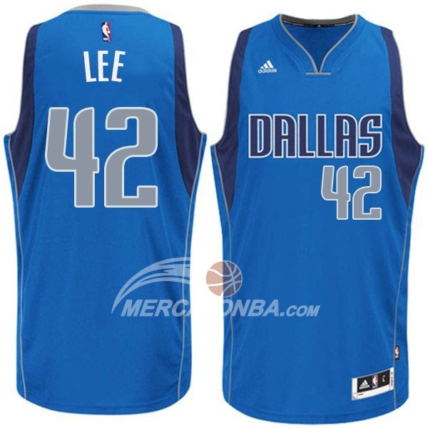 Maglia NBA Lee Dallas Mavericks Azul